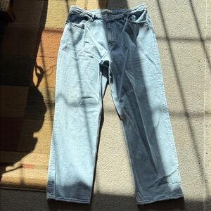 Abercrombie & Fitch Women’s 90s Relaxed Light Blue